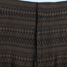 Laden Sie das Bild in den Galerie-Viewer, Second Hand &amp; OTHER STORIES Hose Gr. 36 schwarz bronze gemustert Stoffhose (*)