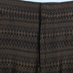 Second Hand & OTHER STORIES Hose Gr. 36 schwarz bronze gemustert Stoffhose (*)