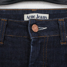 Laden Sie das Bild in den Galerie-Viewer, Second Hand ACNE JEANS Jeans Gr. 29/32 dunkelblau Mod. HEX DC (*)