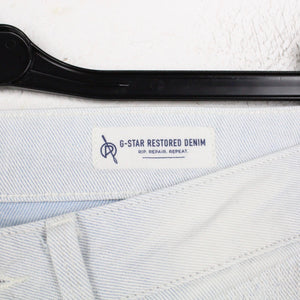 Second Hand G-STAR Jeans Gr. 28/32 hellblau Mod. ARC 3D Mid Boyfriend 7/8 (*)
