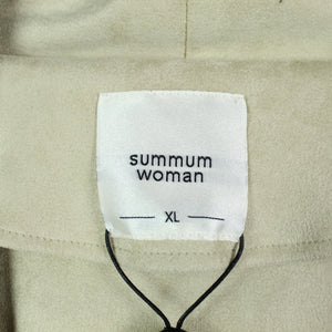 Second Hand SUMMUM Mantel Gr. XL beige Übergangsmantel NEU (*)