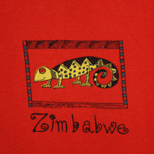 Laden Sie das Bild in den Galerie-Viewer, VINTAGE Souvenir T-Shirt Gr. M &quot;Simbabwe&quot;