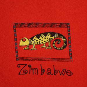VINTAGE Souvenir T-Shirt Gr. M "Simbabwe"