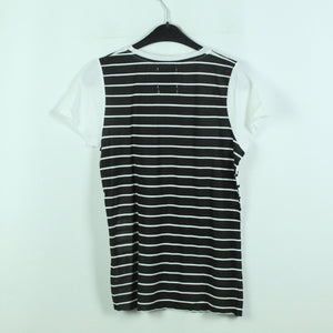 Second Hand ZOE KARSSEN T-Shirt Gr. XS weiß schwarz gestreift(*)