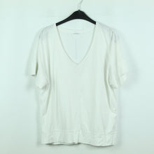 Laden Sie das Bild in den Galerie-Viewer, Second Hand CLUB MONACO T-Shirt Gr. M weiß Basic Shirt (*)