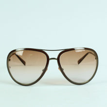 Laden Sie das Bild in den Galerie-Viewer, Second Hand GIORGIO ARMANI Designer Sonnenbrille braun (*)