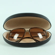 Laden Sie das Bild in den Galerie-Viewer, Second Hand GIORGIO ARMANI Designer Sonnenbrille braun (*)
