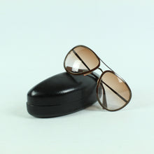 Laden Sie das Bild in den Galerie-Viewer, Second Hand GIORGIO ARMANI Designer Sonnenbrille braun (*)