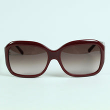 Laden Sie das Bild in den Galerie-Viewer, Second Hand ETRO Designer Sonnenbrille dunkelrot gemustert (*)