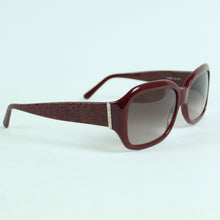 Laden Sie das Bild in den Galerie-Viewer, Second Hand ETRO Designer Sonnenbrille dunkelrot gemustert (*)
