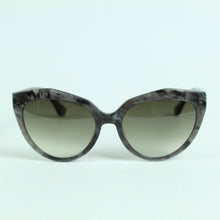 Laden Sie das Bild in den Galerie-Viewer, Second Hand BALENCIAGA Designer Sonnenbrille grau marmoriert (*)