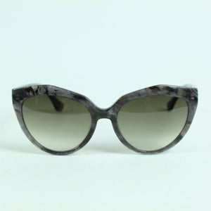 Second Hand BALENCIAGA Designer Sonnenbrille grau marmoriert (*)