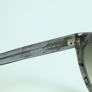 Second Hand BALENCIAGA Designer Sonnenbrille grau marmoriert (*)