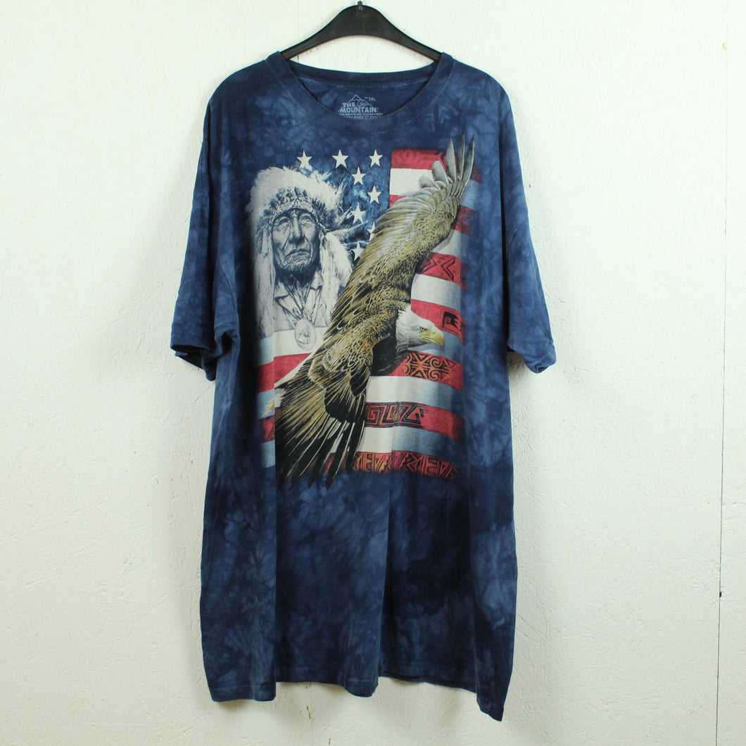 THE MOUNTAIN Vintage Batik T-Shirt Gr. 3XL