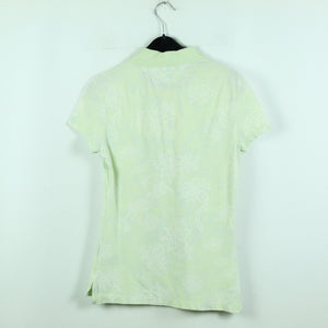 Second Hand TOMMY HILFIGER Poloshirt Gr. M grün gemustert (*)
