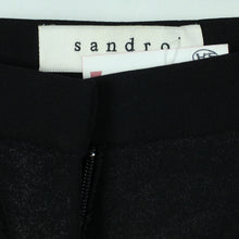 Laden Sie das Bild in den Galerie-Viewer, Second Hand SANDRO PARIS Hot Pants Shorts Gr. 36 schwarz (*)
