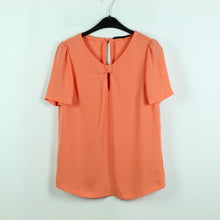 Laden Sie das Bild in den Galerie-Viewer, Second Hand MASSIMO DUTTI Bluse Gr. M orange uni (*)