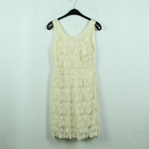 Second Hand THISTLE PEARL Spitzenkleid Gr. M creme Spitze Kleid (*)