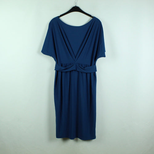 Second Hand THE SWISS LABEL Stretchkleid Gr. 40 blau Kleid NEU (*)