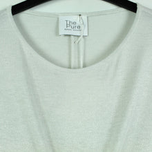 Laden Sie das Bild in den Galerie-Viewer, Second Hand THE PURE by Barbara Schwarzer Longsleeve Gr. 42 silber grau NEU (*)