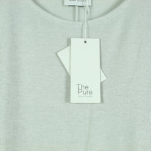 Laden Sie das Bild in den Galerie-Viewer, Second Hand THE PURE by Barbara Schwarzer Longsleeve Gr. 42 silber grau NEU (*)