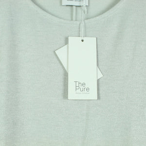 Second Hand THE PURE by Barbara Schwarzer Longsleeve Gr. 42 silber grau NEU (*)