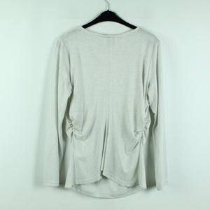 Second Hand THE PURE by Barbara Schwarzer Longsleeve Gr. 42 silber grau NEU (*)