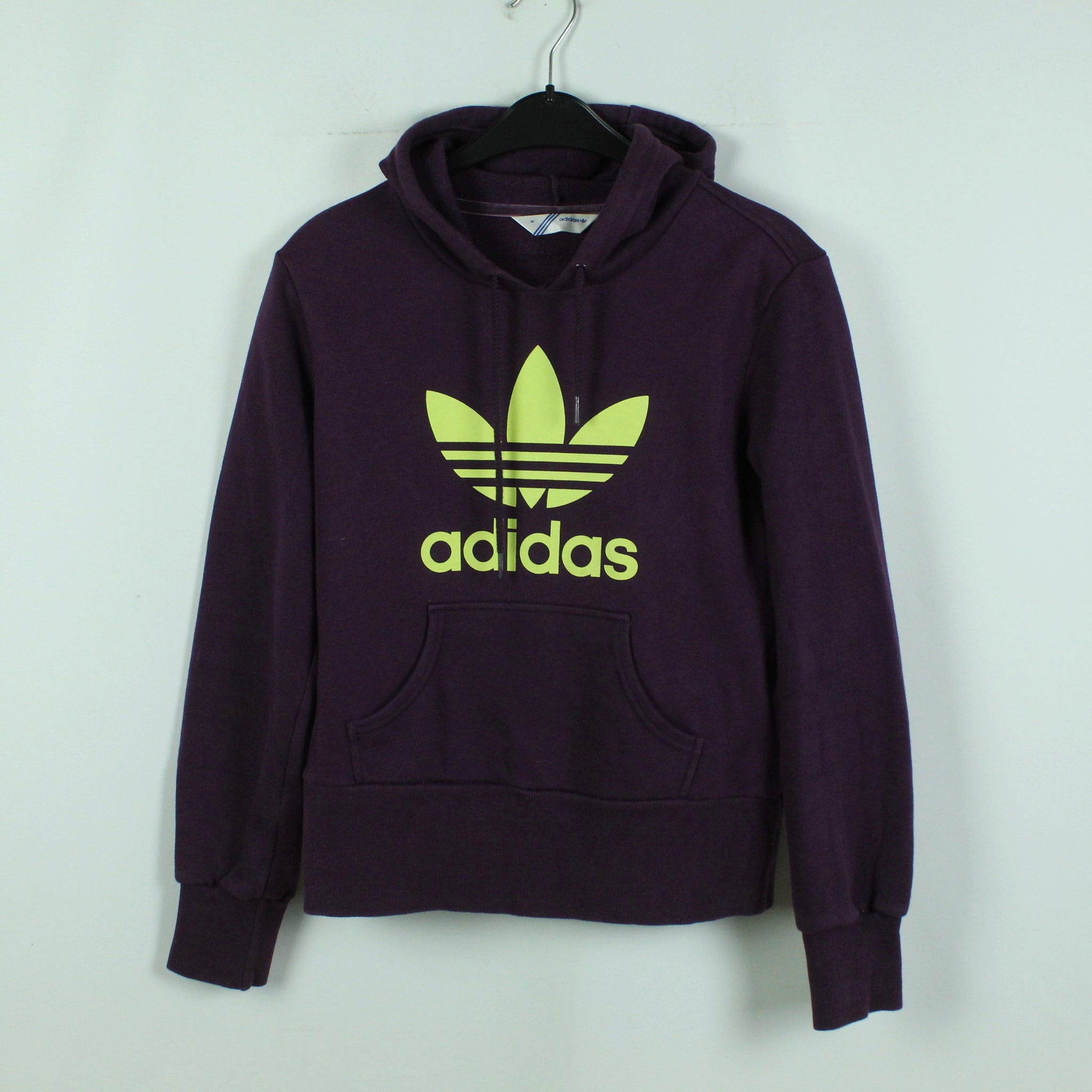 Second Hand ADIDAS Hoodie Gr. 40 lila Sweatshirt Kapuze SALT
