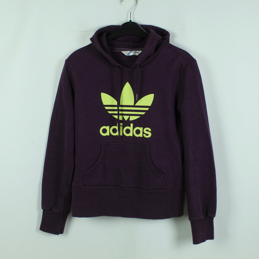 Second Hand ADIDAS Hoodie Gr. 40 lila Sweatshirt Kapuze (*)