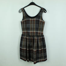Laden Sie das Bild in den Galerie-Viewer, Second Hand MAX &amp; CO Kleid Gr. 36 braun kariert (*)