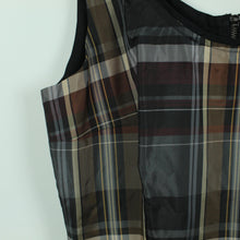 Laden Sie das Bild in den Galerie-Viewer, Second Hand MAX &amp; CO Kleid Gr. 36 braun kariert (*)