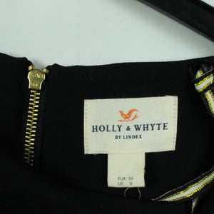 Second Hand HOLLY & WHYTE Kleid Gr. 34 schwarz 3/4-Arm NEU (*)