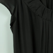Laden Sie das Bild in den Galerie-Viewer, Second Hand COMPTOIR DES COTONNIERS Kleid Gr. 36 dunkelgrau Kurzarmkleid (*)