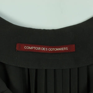Second Hand COMPTOIR DES COTONNIERS Kleid Gr. 36 dunkelgrau Kurzarmkleid (*)
