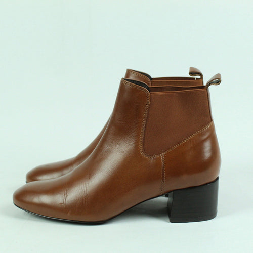 Second Hand GALERIE LAFAYETTE Stiefelette Gr. 36 braun NEU (*)
