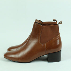 Second Hand GALERIE LAFAYETTE Stiefelette Gr. 36 braun NEU (*)
