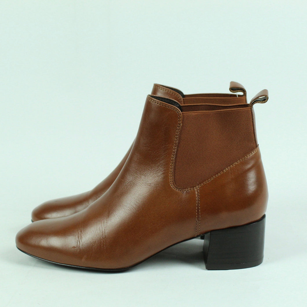 Second Hand GALERIE LAFAYETTE Stiefelette Gr. 36 braun NEU (*)