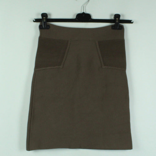 Second Hand BCBG Maxazria Stretchrock Gr. M taupe Bleistiftock (*)