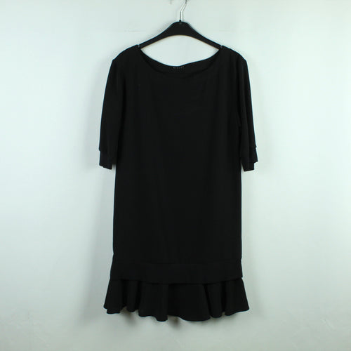 Second Hand SISLEY Kurzarmkleid Gr. 34 schwarz (*)