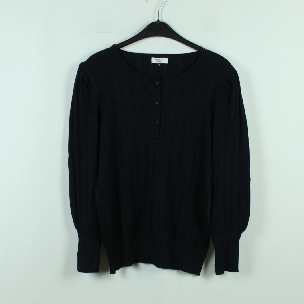Second Hand GALERIE LAFAYETTE Pullover Gr. M dunkelblau Strick (*)