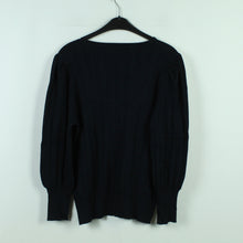Laden Sie das Bild in den Galerie-Viewer, Second Hand GALERIE LAFAYETTE Pullover Gr. M dunkelblau Strick (*)