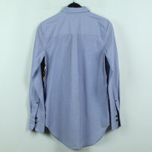 Laden Sie das Bild in den Galerie-Viewer, Second Hand J. CREW Hemdbluse Gr. 34 blau mit Pailetten (*)