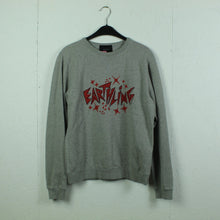Laden Sie das Bild in den Galerie-Viewer, Second HAnd LULU &amp; CO Sweatshirt Gr. S grau Print &quot;Earthling&quot; (*)