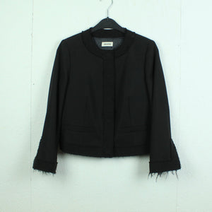 Second Hand ZADIG & VOLTAIRE Wolljacke Gr. 34 schwarz Wolle Jacke (*)