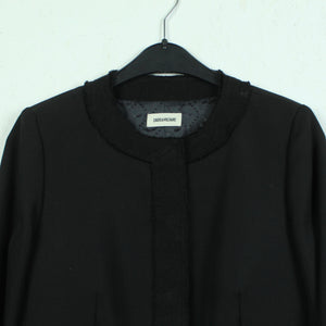 Second Hand ZADIG & VOLTAIRE Wolljacke Gr. 34 schwarz Wolle Jacke (*)