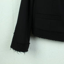 Laden Sie das Bild in den Galerie-Viewer, Second Hand ZADIG &amp; VOLTAIRE Wolljacke Gr. 34 schwarz Wolle Jacke (*)