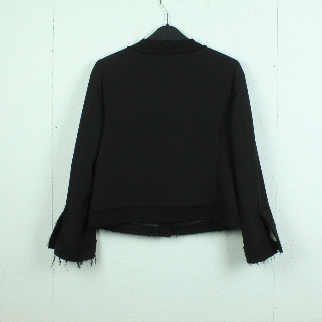 Second Hand ZADIG & VOLTAIRE Wolljacke Gr. 34 schwarz Wolle Jacke (*)