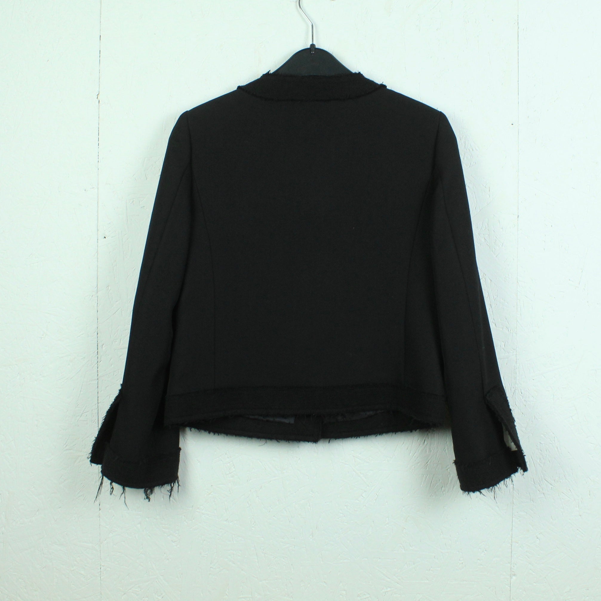 Second Hand ZADIG & VOLTAIRE Wolljacke Gr. 34 schwarz Wolle Jacke (*)