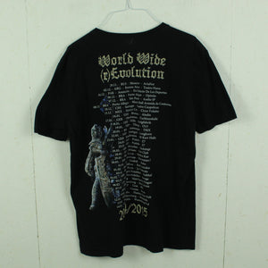 Vintage HAMMERFALL T-Shirt Gr. L schwarz mit Print Bandshirt