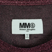 Laden Sie das Bild in den Galerie-Viewer, Second Hand MM6 Martin Maison Margiela T-Shirt Gr. XS pink Glitzer (*)